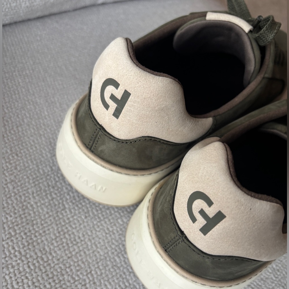 Cole Haan GrandPrø Topspin Sneakers Men 11M Dusty Olive Shoes C41680 Like New - Picture 4 of 8